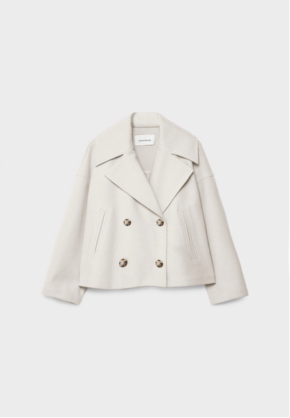 Peacoat Felt Coat – Autumn/Winter 2025