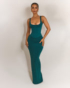 The Sandra Scoop Maxi in Teal
