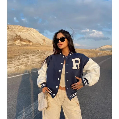 Trendy Baseball Coat – Sporty Warmth & Style in One