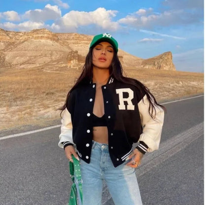 Trendy Baseball Coat – Sporty Warmth & Style in One