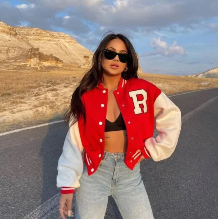 Trendy Baseball Coat – Sporty Warmth & Style in One