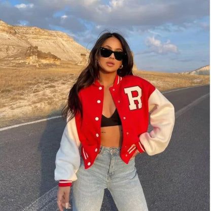 Trendy Baseball Coat – Sporty Warmth & Style in One