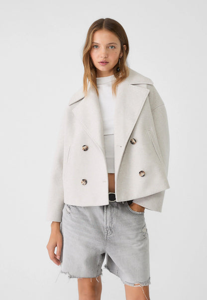 Peacoat Felt Coat – Autumn/Winter 2025